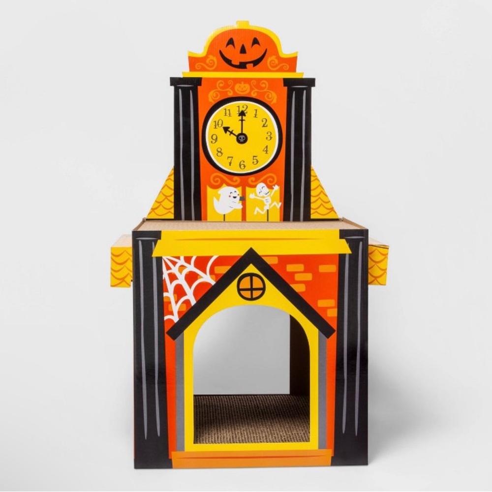 Clock Tower Cat Scratcher - Picture 2 of 7